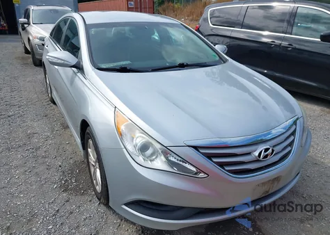 2014 Hyundai Sonata Gls из США, поврежденный, VIN 5NPEB4AC3EH926435